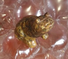 Jade carving - jade frog statue