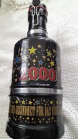 2-Liter Beer Bottle with Metal Handle
