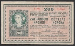 200 korona 1918 EF