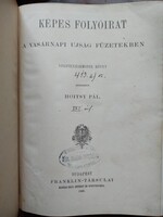 Képes Folyóirat - A Vasárnapi Ujság füzetekben, 1908, Hoitsy Pál,kemény kötés 43. kötet LEÁRAZVA!!!