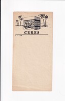 R:11  CERES számolócédula