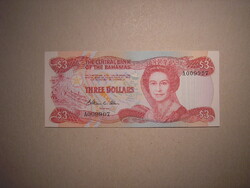 Bahama-szigetek - 3 Dollár 1984 UNC