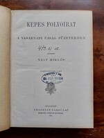 Képes Folyóirat - A Vasárnapi Ujság füzetekben, 1905-ös év Nagy Miklós, 37. kötet LEÉRTÉKELVE!!!