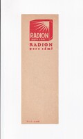 R:11  RADION számolócédula