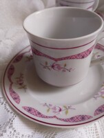 Alföldi rózsaszín kávés csésze