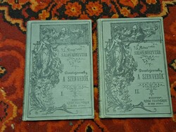 1885-unikális!!Az első magyar DOSZTOJEVSZKIJ kiadás. A SZENVEDŐK I.-II --EXTRÉM RITKASÁG!