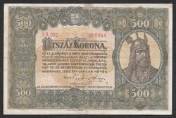 500 korona 1920 F