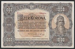 1000 korona 1920 EF