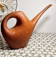 Régi retro 2 L műanyag locsoló kanna DMSZ mid century öntöző kanna locsolókanna
