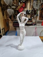 Aquincum porcelán nöi akt figura