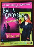 Reklám képeslap !Bál a Savoyban. Operettszínház.