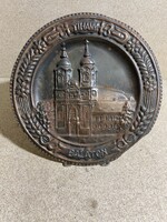 Fémötvözet falidísz: Balaton. 4351