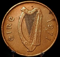 Írország 2 penny, 1971 C10D4
