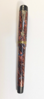 Danubia - beautiful antique fountain pen / warranted with 14 carat nib