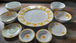 Napsütötte porcelán citromokkal, 9 részes Guy Degrenne