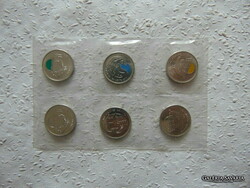 Kanada 6 darab 25 cent 2011 műanyag bliszterben ! 01