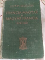 Antik francia-magyar és magyar-francia kisszótár1937