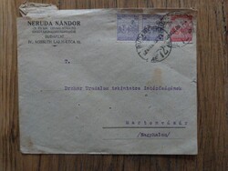 Dreher Antal Uradalma, Uradalmi főintézője részére címzett borítékok,papírrégiség