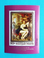 (B) 1977. Festmény XVII. blokk** - Rubens - (Kat.: 750.-)