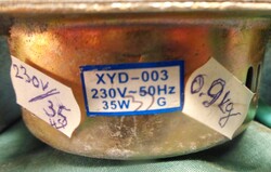 Villanymotor 230 V 35 W  0.9 kg.