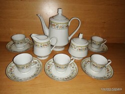 Kínai porcelán kávéskészlet - 5 személyes (31/d)