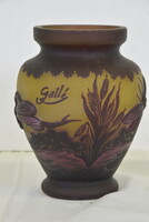 Émile Gallé francia üveg váza A209 REPLIKA