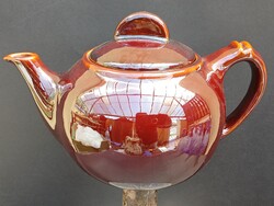 Gorka Zsolnay Műhelyes Nagy Teáskanna