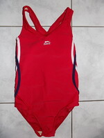 Slazenger, piros fürdőruha 7-8 évesre