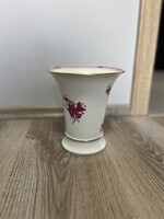 Herendi Apponyi purpur mintás porcelán váza