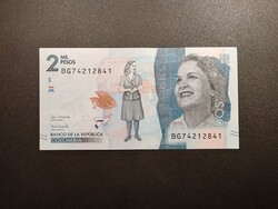 Kolumbia - 2000 Pesos 2020 UNC