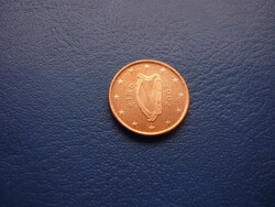 ÍRORSZÁG 1 EURO CENT 2002 UNC! RITKA!