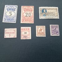7 DB-os "ÉRDEKESSÉG-CSOMAG" (NEM FORGALMI BÉLYEG) KÉPEK SZERINT!!! BEAZONOSÍTÁSRA!!
