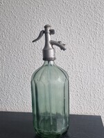 Régi zöld szódásüveg