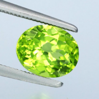 1.76ct 7.8x6.3mm Ragyogó, Elképesztő Peridot Ékkő, High-End minőség