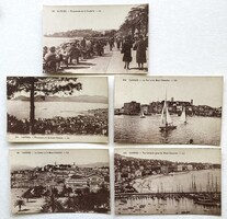 Franciaország, Cannes antik képeslapok, ca. 1910 - Cote d'azur, Riviéra