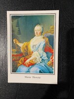 Mária Terézia osztrák császárnő 1740-1780-ig uralkodott. Színes képeslap.Posta tiszta.