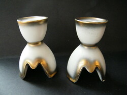 Art deco Keramos gyertatartók 2 db