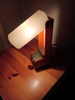 Midcentury Nanbu Ell desk asztali èjjeli làmpa | Narancs színű| Vintage 70's |