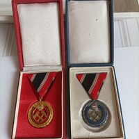 Bányász Szolgálati Érdemérem (2 db)