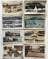 Régi balatoni képeslapok: Badacsony, Balatongyörök, Balatonlelle, Balatonkenese, ca.1940-1950