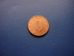 ÍRORSZÁG 2 EURO CENT 2002 UNC! RITKA!
