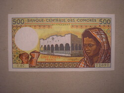 Comore-szigetek - 500 Francs 1994 UNC