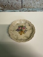 Oscar Schlegelmilch Porcelán Virágmintás Gyűrűtartó A147