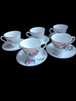 Kínai Porcelán Kávés Csészék - 5db