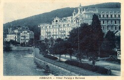 Képeslap: Abbázia (Opatija)