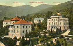 Képeslap: Abbázia (Opatija)