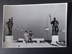 Régi fotó Balaton - Balatonfüred - Móló - 1960-as évek közepe