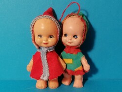 Retro babák kapucnis ruhában (267)