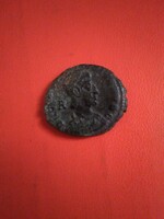 Római bronz érem. Constantius maoriana.