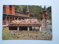 Képeslap (65) - Hévíz-Gyógyfürdő - Strand 1970-es évek - (Foto: dr. Szabó József)